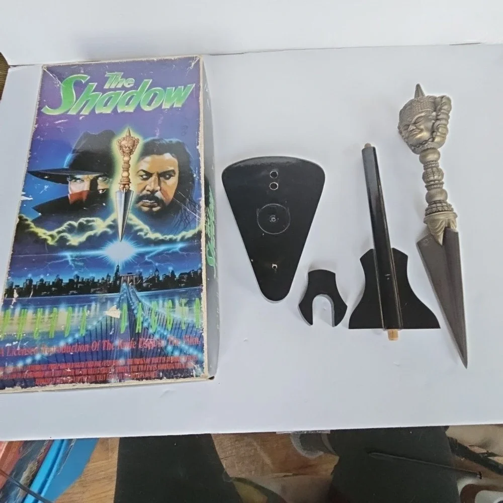 Vintage The Shadow Tibetan‎ Phurba Dagger 1994 Licensed Reproduction In Box 1674